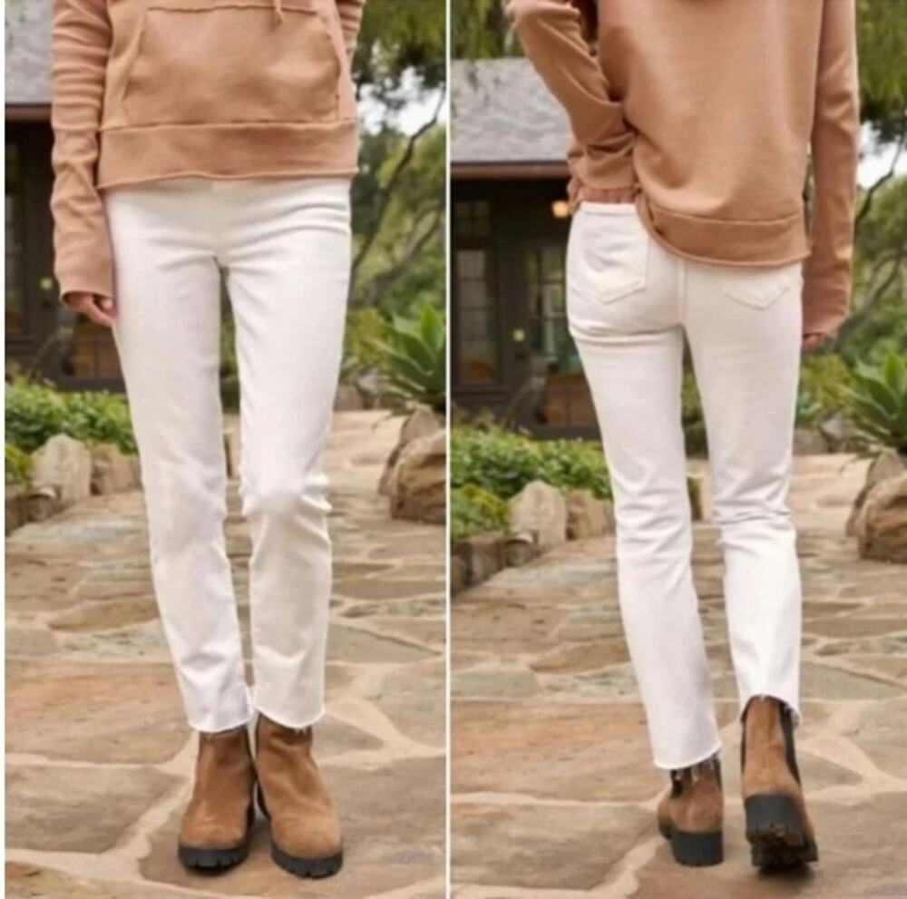 Frank & Eileen Cork Everyday Jeans, Natural, Size 27